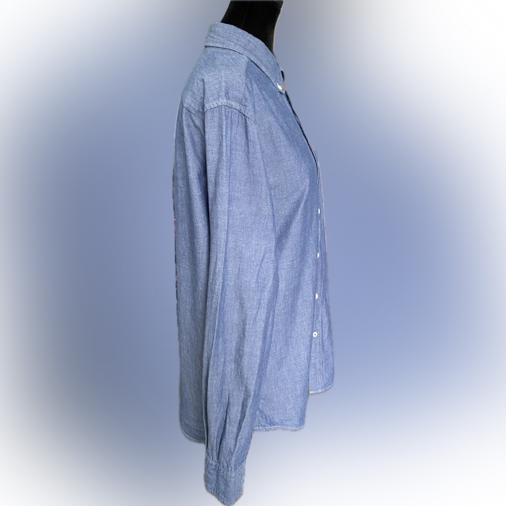 American Eagle Button Down Classic Fit Cotton Cha… - image 3